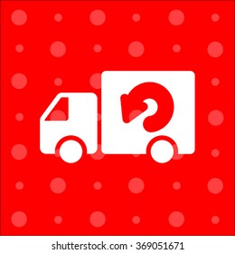 Web line icon. Delivery