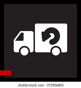 Web line icon. Delivery