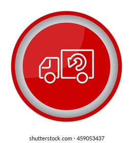 Web line icon. Delivery