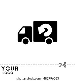 Web line icon. Delivery
