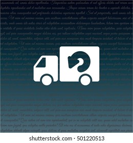 Web line icon. Delivery