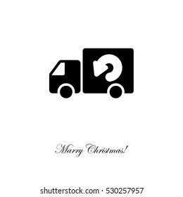 Web line icon. Delivery