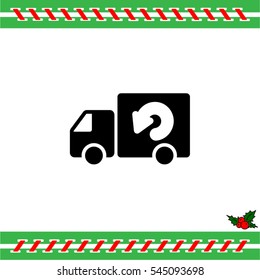Web line icon. Delivery