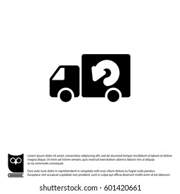 Web line icon. Delivery