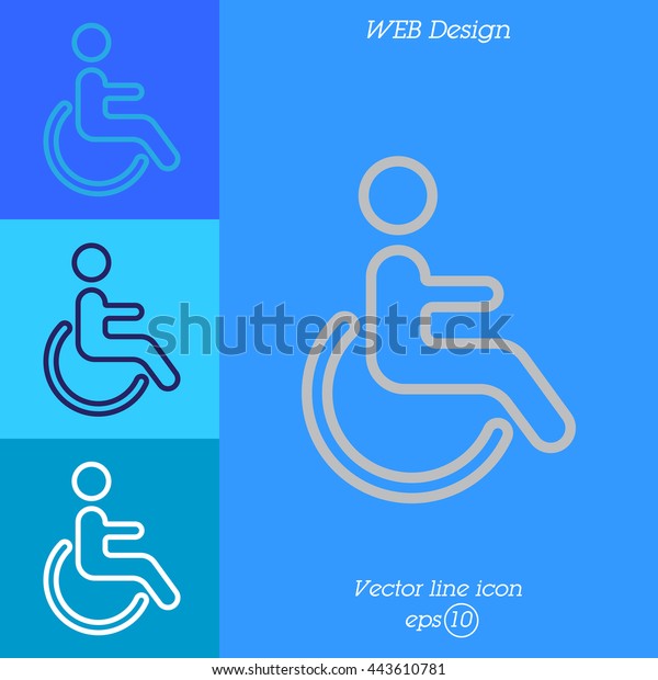 Web line icon.
Disabled