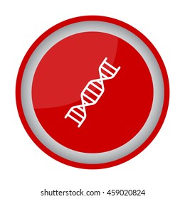 Web line icon. DNA molecule