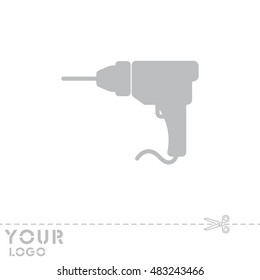 Web line icon. Drill