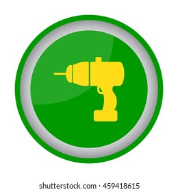 Web line icon. Electric screwdriver
