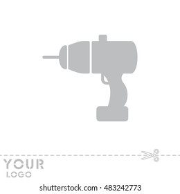 Web line icon. Electric screwdriver