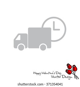 Web line icon. Express delivery