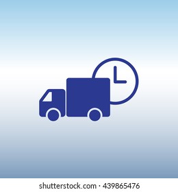 Web line icon. Express delivery