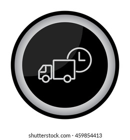 Web line icon. Express delivery