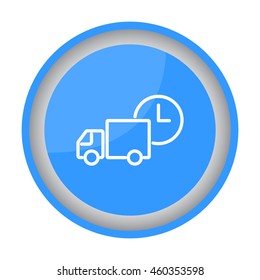 Web line icon. Express delivery