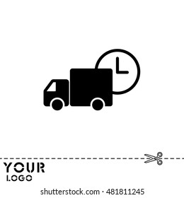 Web line icon. Express delivery