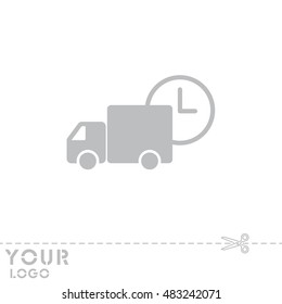 Web line icon. Express delivery