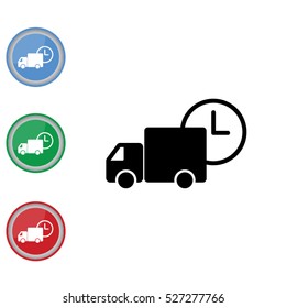 Web line icon. Express delivery