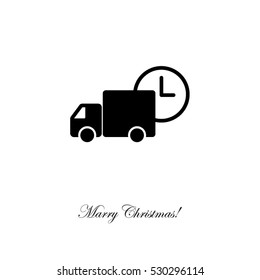 Web line icon. Express delivery
