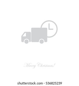 Web line icon. Express delivery