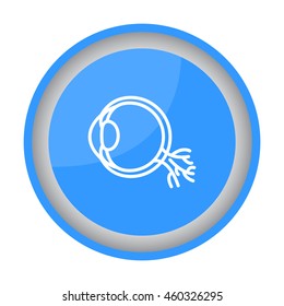 Web line icon. Eyeball