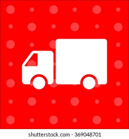 Web line icon. Fast delivery