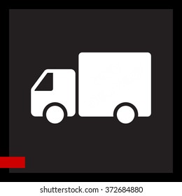 Web line icon. Fast delivery