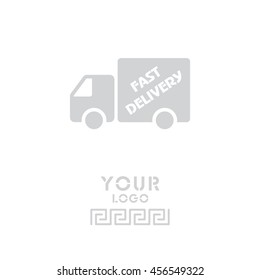 Web line icon. Fast delivery