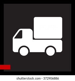 Web line icon. Free delivery