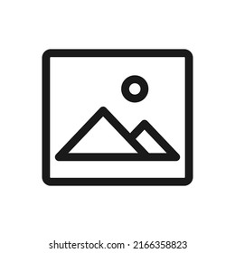 Icono de línea Web. Ilustración de la galería o del vector de imagen