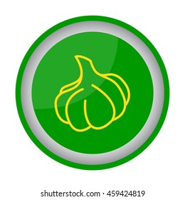 Web line icon. Garlic
