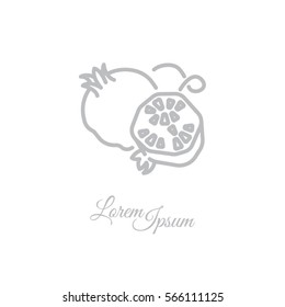 Web line icon. Garnet