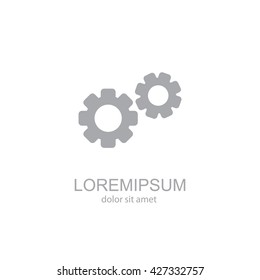 Web line icon. Gears