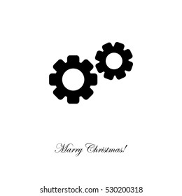 Web line icon. Gears