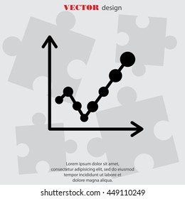 Web line icon. Graph