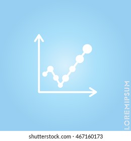 Web line icon. Graph