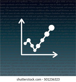 Web line icon. Graph