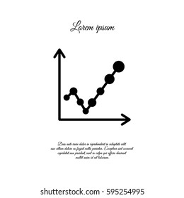 Web line icon. Graph