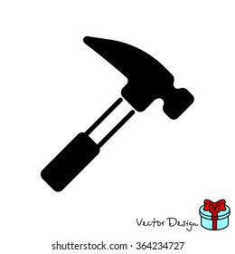 Web line icon. Hammer