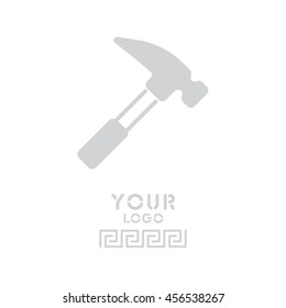 Web line icon. Hammer