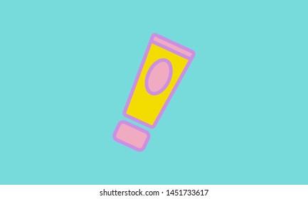 Web line icon. Hand cream, Face cream