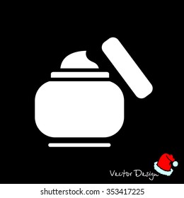 Web line icon. Hand cream, Face cream