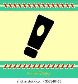 Web line icon. Hand cream, Face cream