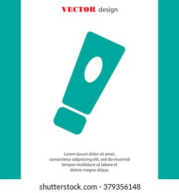 Web line icon. Hand cream, Face cream