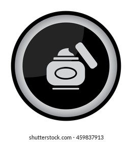Web line icon. Hand cream, Face cream