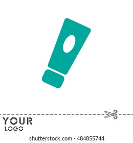 Web line icon. Hand cream, Face cream
