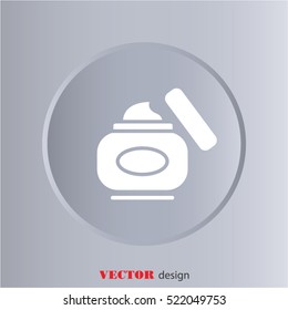 Web line icon. Hand cream, Face cream