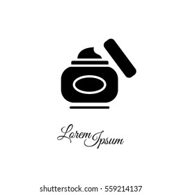 Web line icon. Hand cream, Face cream