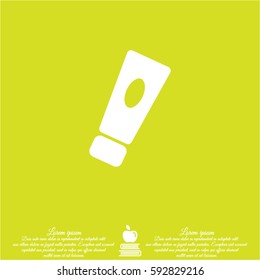 Web line icon. Hand cream, Face cream