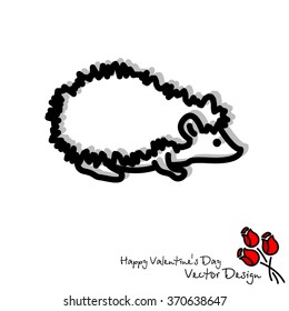 Web line icon. Hedgehog; wild animals