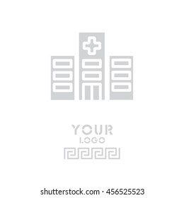 Web line icon. Hospital