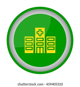 Web line icon. Hospital